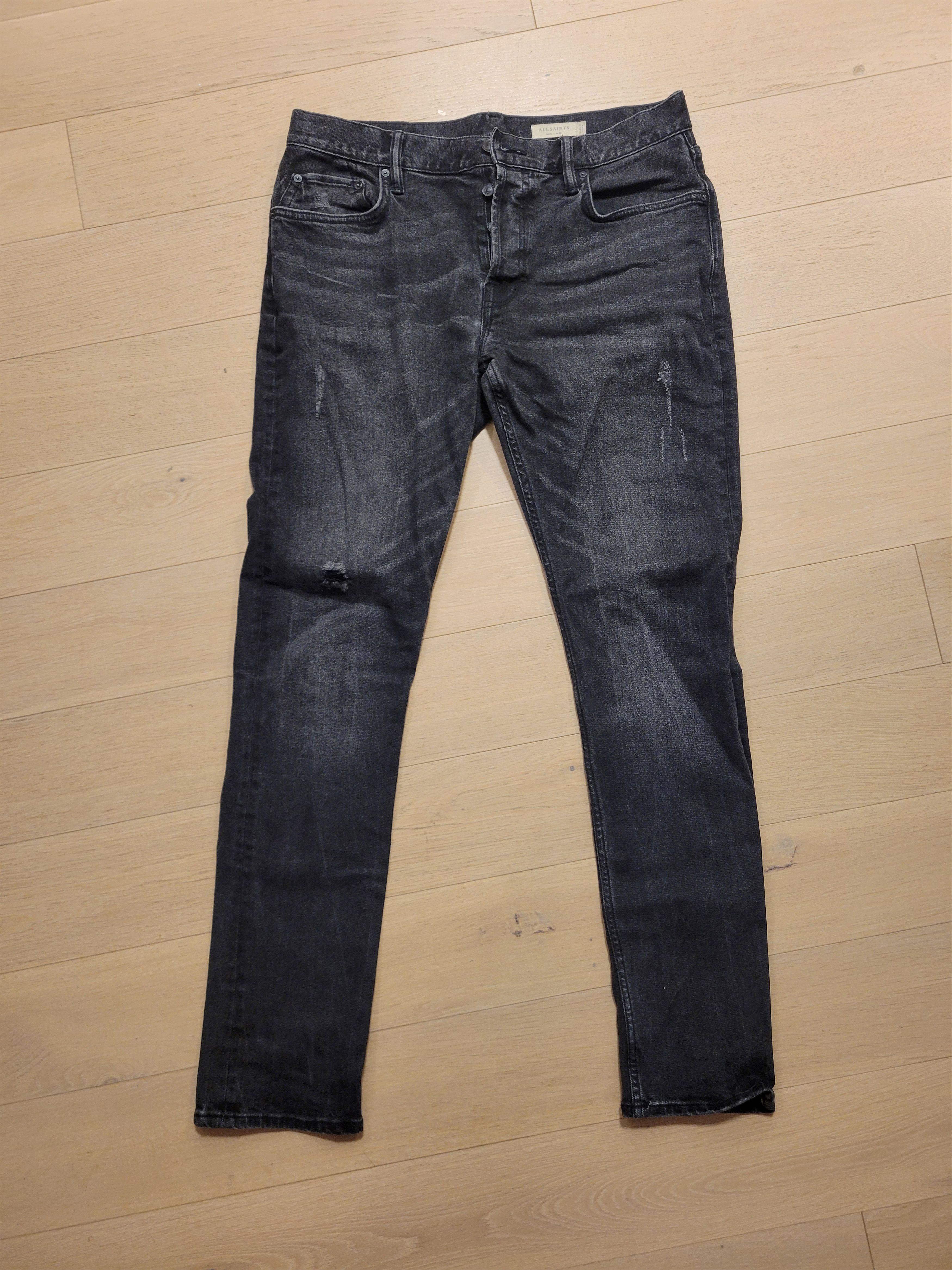 Allsaints Rex Slim Fit Jeans Size US 32 / EU 48 - 1 Thumbnail