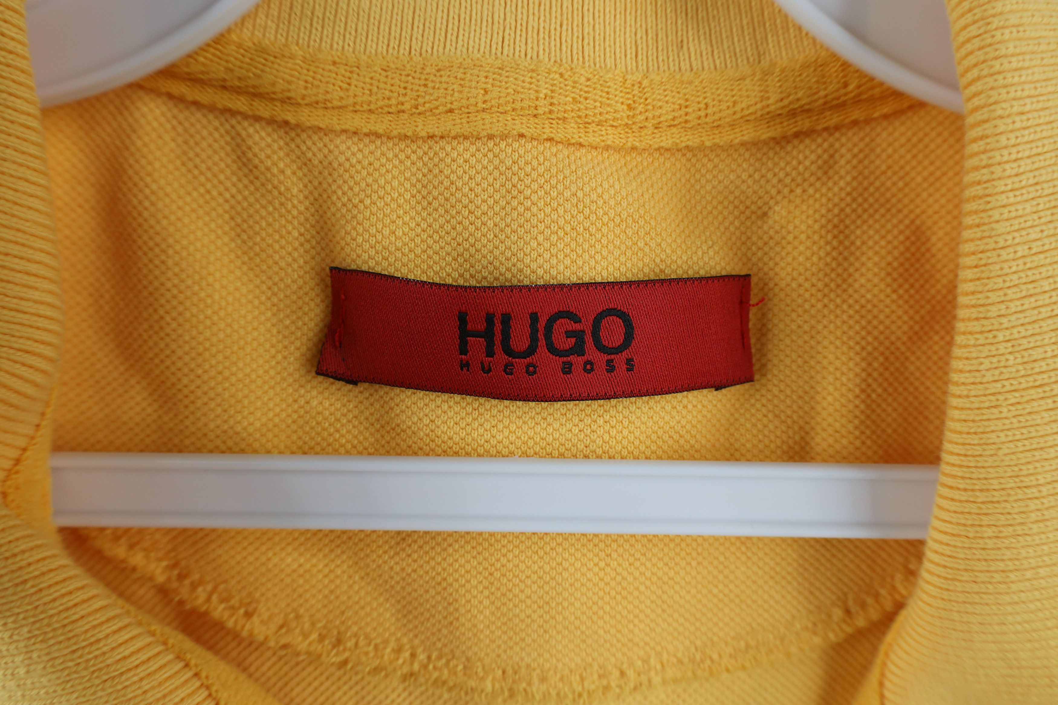 Hugo Boss × Vintage Hugo Boss Spell Out Short Sleeve Collared Golf Polo Shirt Size US XXL / EU 58 / 5 - 5 Thumbnail