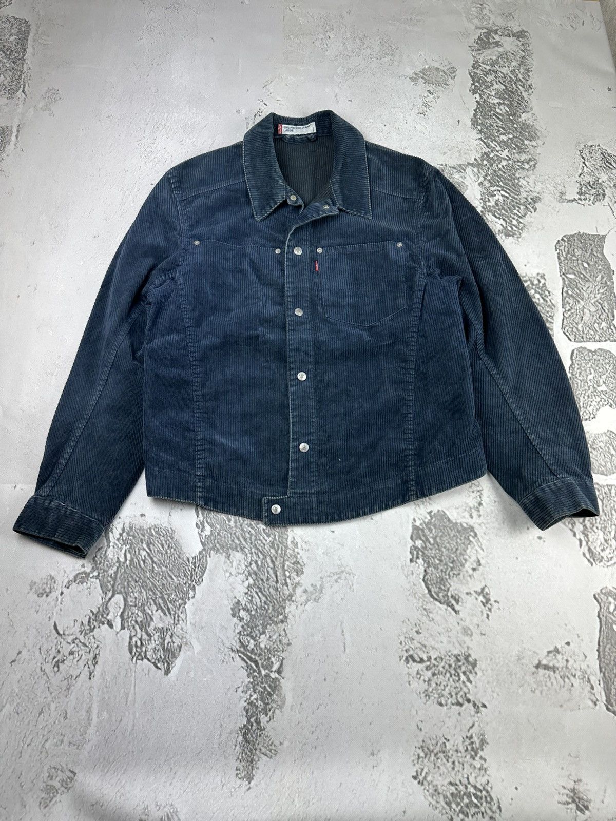Vintage Levis Engineered Jeans Corduroy Jacket rare