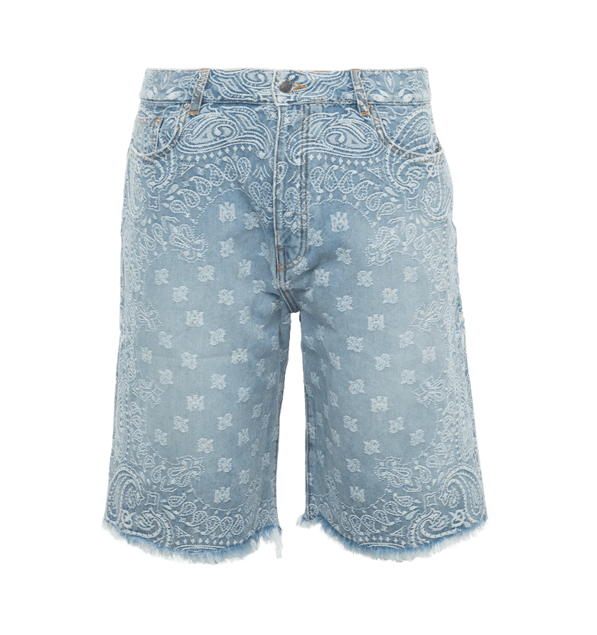 Amiri o1h1sh10624 Shorts in Indigo Size US 34 / EU 50 - 1 Thumbnail