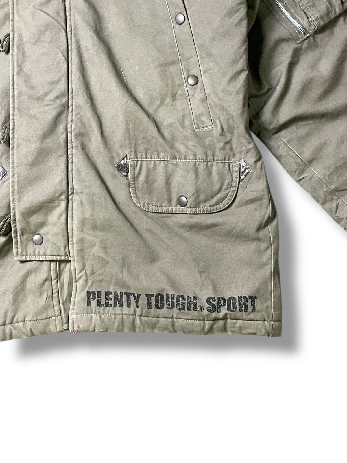 Vintage Plenty Tough Sport Military Hooded Jacket (50) Size US M / EU 48-50 / 2 - 11 Thumbnail
