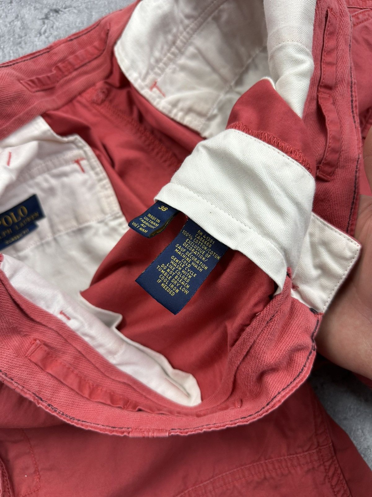 Polo Ralph Lauren Vintage Ralph Lauren Cargo Shorts Classic Fit Eagle Logo Y2K Size US 38 / EU 54 - 10 Thumbnail