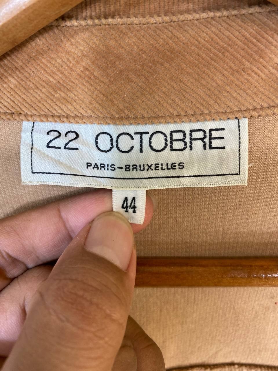 Japanese Brand 22 octobre japanese brands corduroy velvet jacket Size US M / EU 48-50 / 2 - 5 Thumbnail
