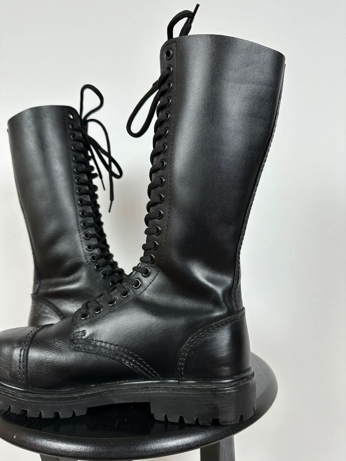 Vintage Vintage Undercover High Leather Steel Toe England Boots Size US 7.5 / EU 40-41 - 18 Thumbnail