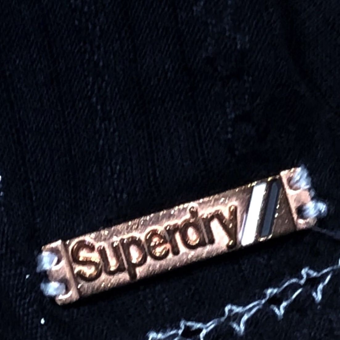 Superdry Superdry Folk Embroidery Blouse Eclipse Navy Size Medium Women’s Short Sleeve Shirt Size M / US 6-8 / IT 42-44 - 4 Thumbnail