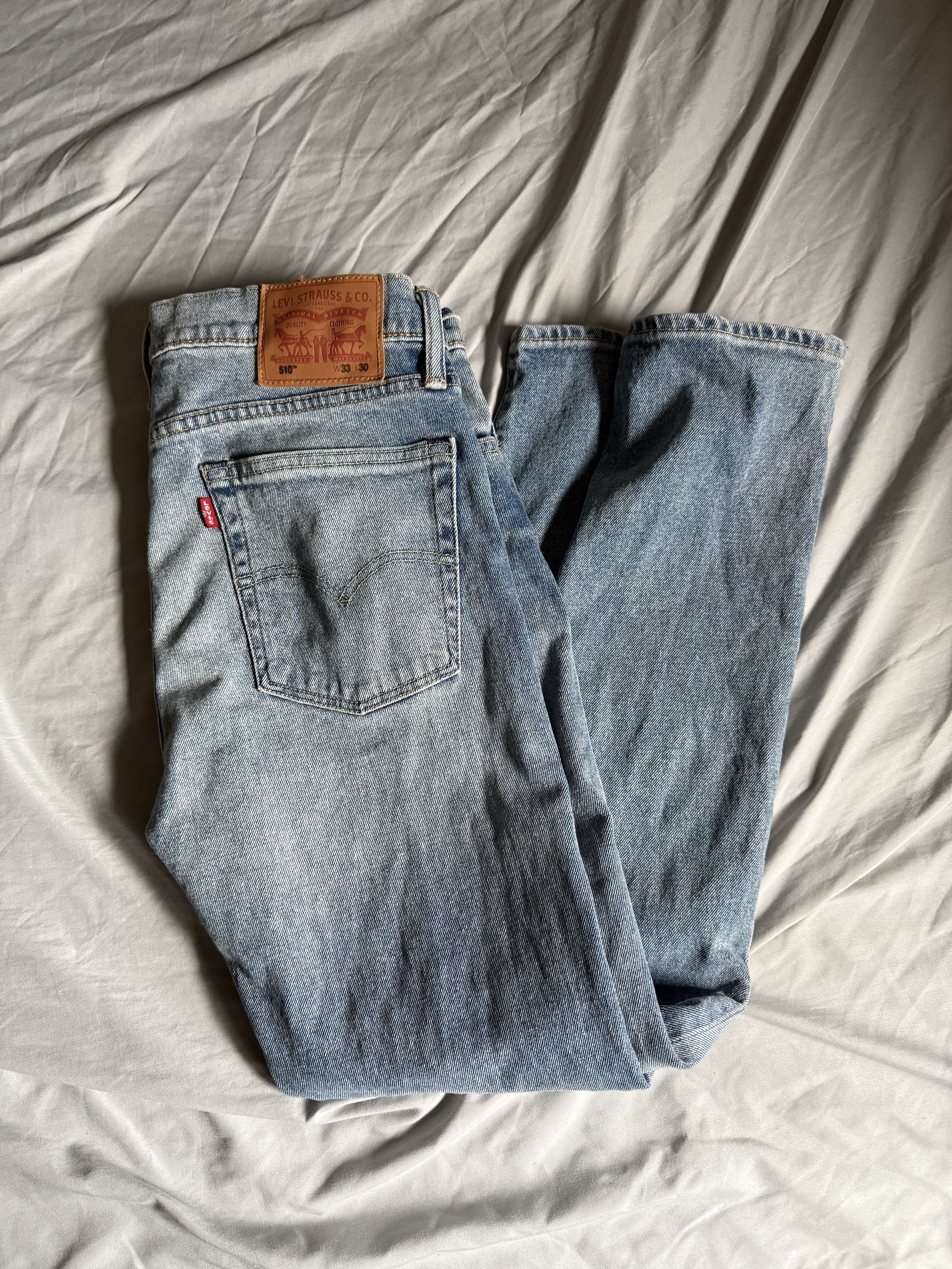 Levi's Levi's 510 5-Pocket Skinny Fit Jeans Size 33x30 $98 Size US 33 - 1 Thumbnail