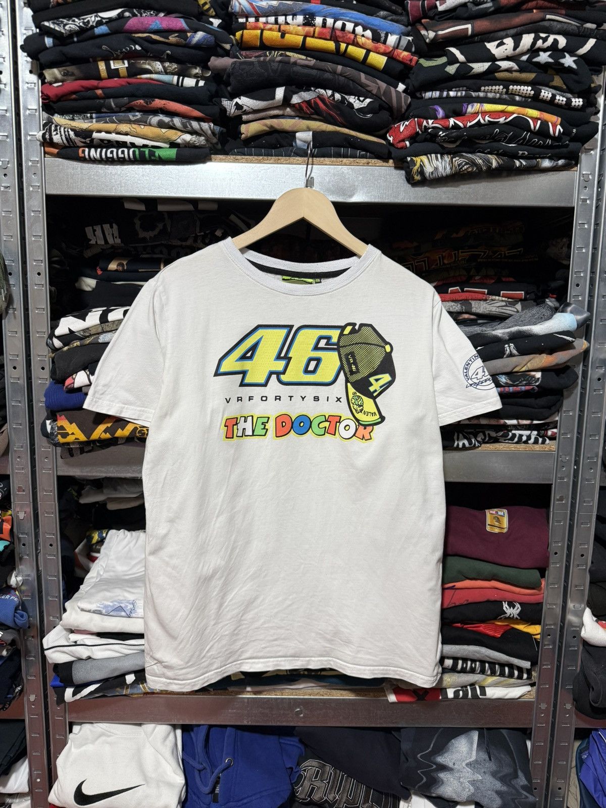 Yamaha Official Fan Club Valentino Rossi 46 The Doctor T-Shirt Size US XL / EU 56 / 4 - 1 Thumbnail