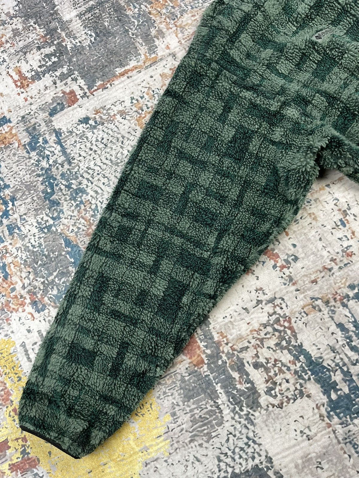 Columbia Vintage Columbia Sportswear Plaid Green Fleece Jacket Size US M / EU 48-50 / 2 - 4 Thumbnail