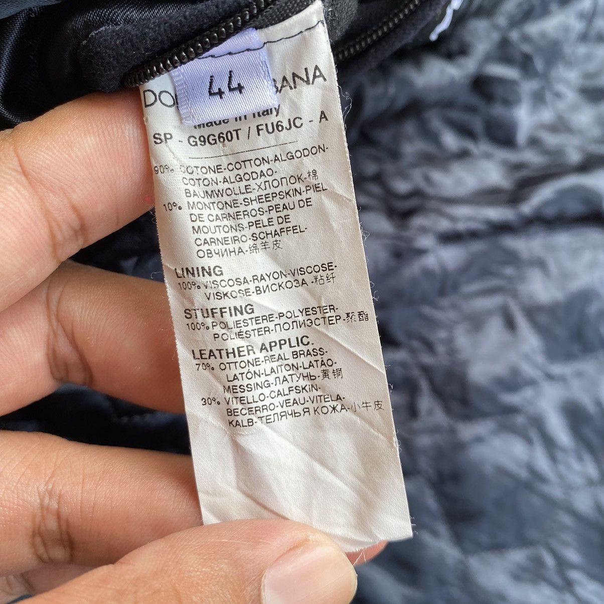 Dolce & Gabbana blouson jacket Size US S / EU 44-46 / 1 - 11 Thumbnail