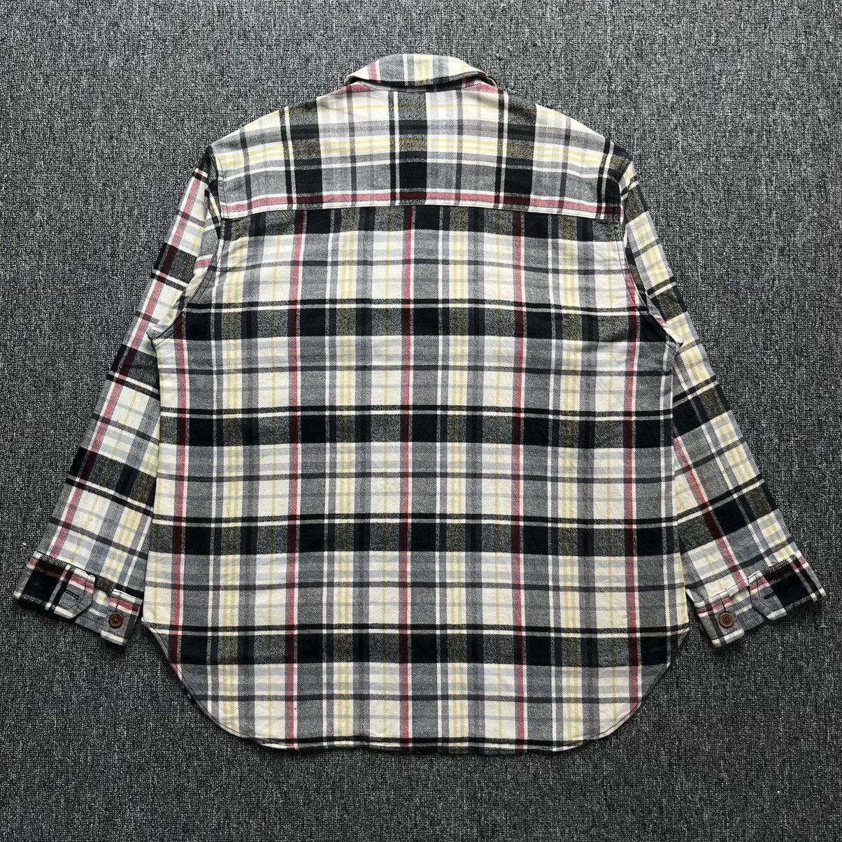 45rpm × Japanese Brand × Vintage Rare! 45rpm studio Flannel outer button up shirt Size US XL / EU 56 / 4 - 2 Thumbnail