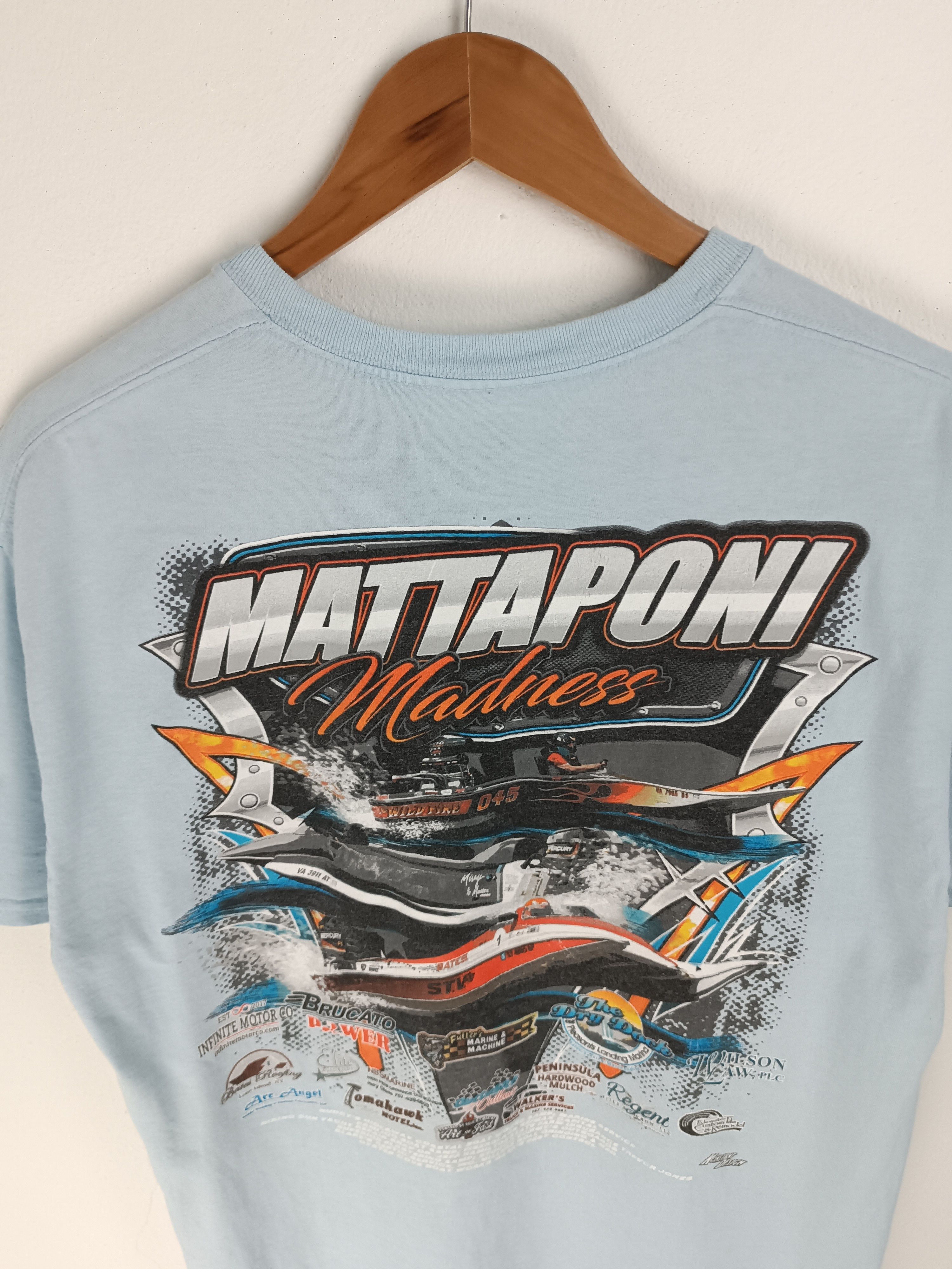 Other VINTAGE VODBA MATTAPONI MADNESS BOAT RACING DRAG Size US L / EU 52-54 / 3 - 14 Thumbnail