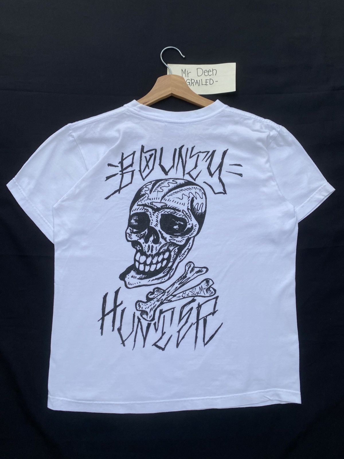 Bounty Hunter Rare Vintage 00s Bounty Hunter Skull Illustration Tshirt Size US M / EU 48-50 / 2 - 2 Thumbnail