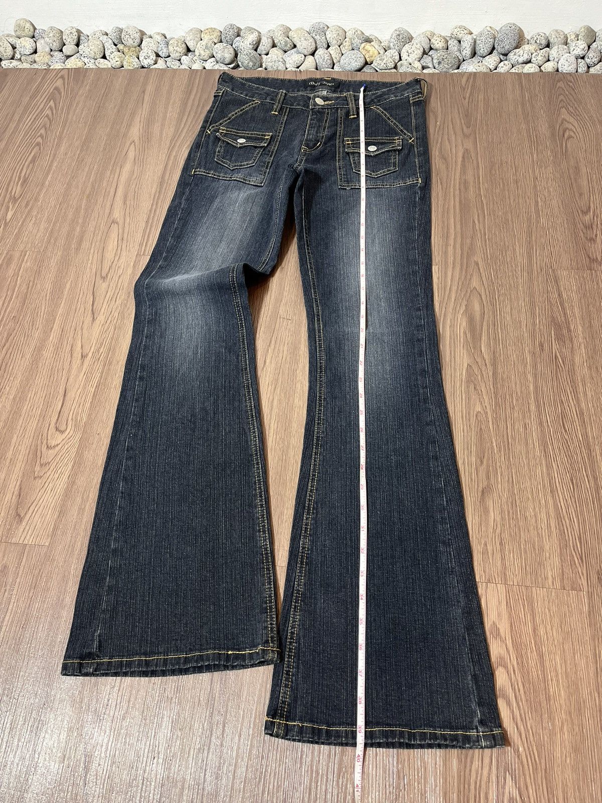 If Six Was Nine × Japanese Brand × Tornado Mart Daily Topics Japan Flared Bush Jeans Size US 29 - 13 Thumbnail