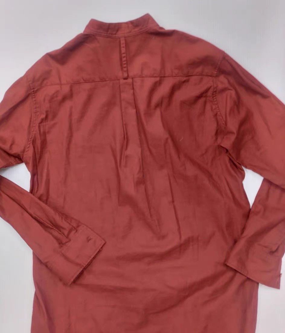 Yohji Yamamoto yohji yamamoto Red Stand Collar Shirt K11 Size US L / EU 52-54 / 3 - 2 Thumbnail