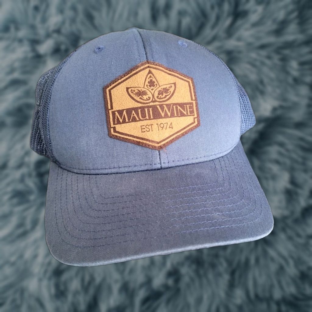 Vintage VINTAGE Maui Wine Ulupalakua Vineyards Baseball Cap Hat Blue adjustable Men Cap Hawaii Size ONE SIZE - 1 Thumbnail