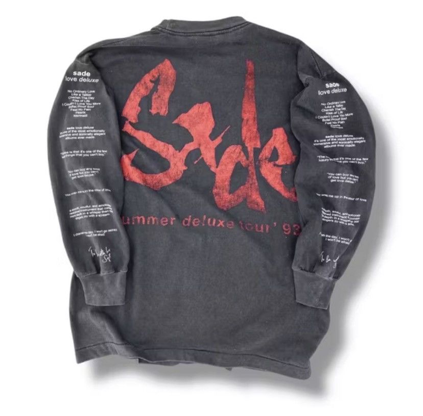 Vintage 💎RARE💎SADE LOVE DELUXE 00’s fanmade Size US XL / EU 56 / 4 - 2 Thumbnail