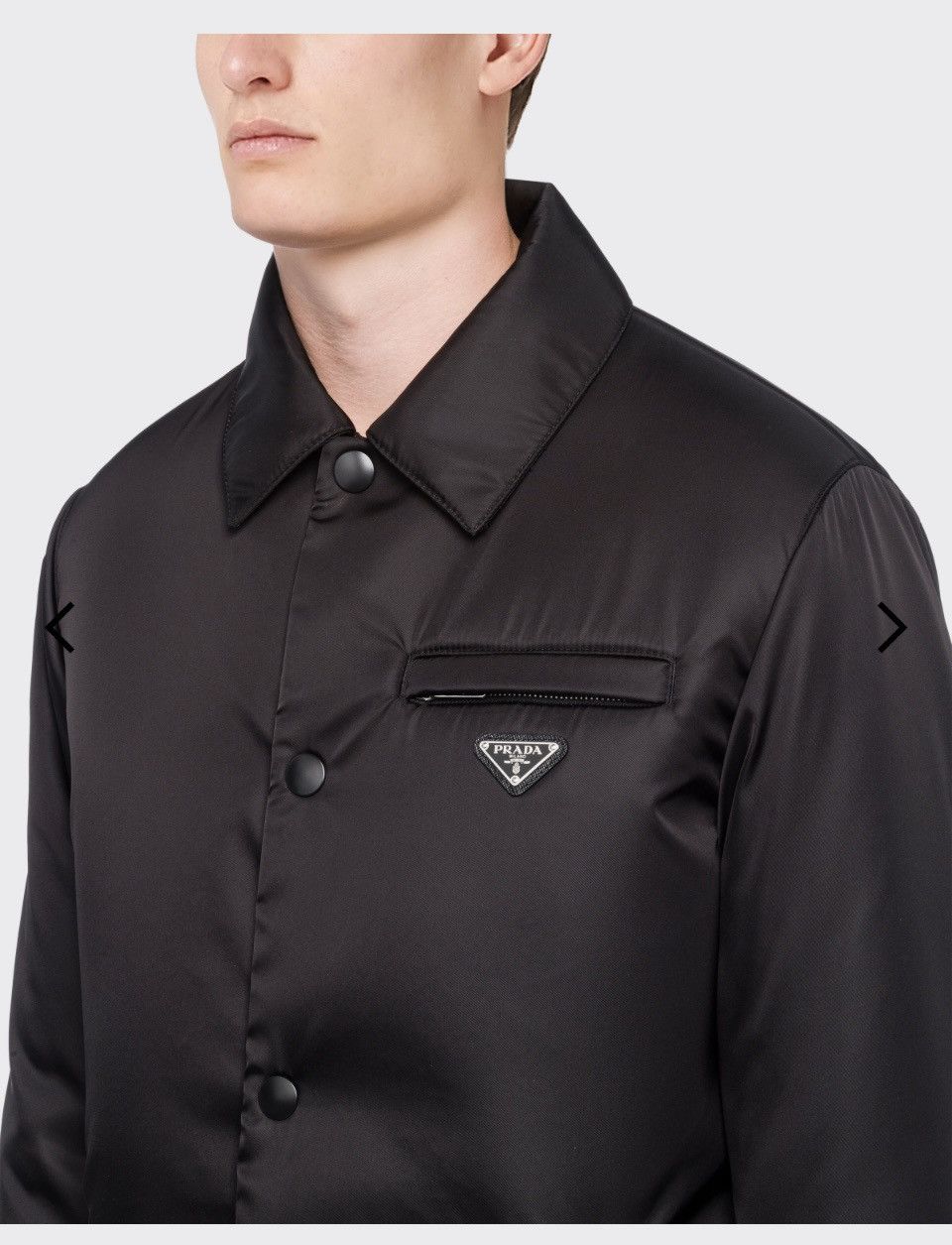 Prada Prada Re-Nylon Logo Plaque raincoat jacket Size US S / EU 44-46 / 1 - 8 Thumbnail