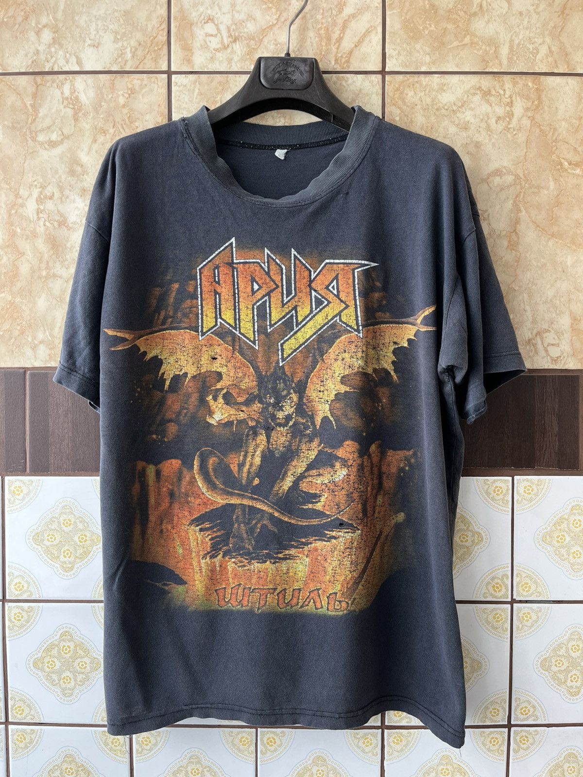 Band Tees Aria band tee shirt Штиль Size US M / EU 48-50 / 2 - 1 Thumbnail