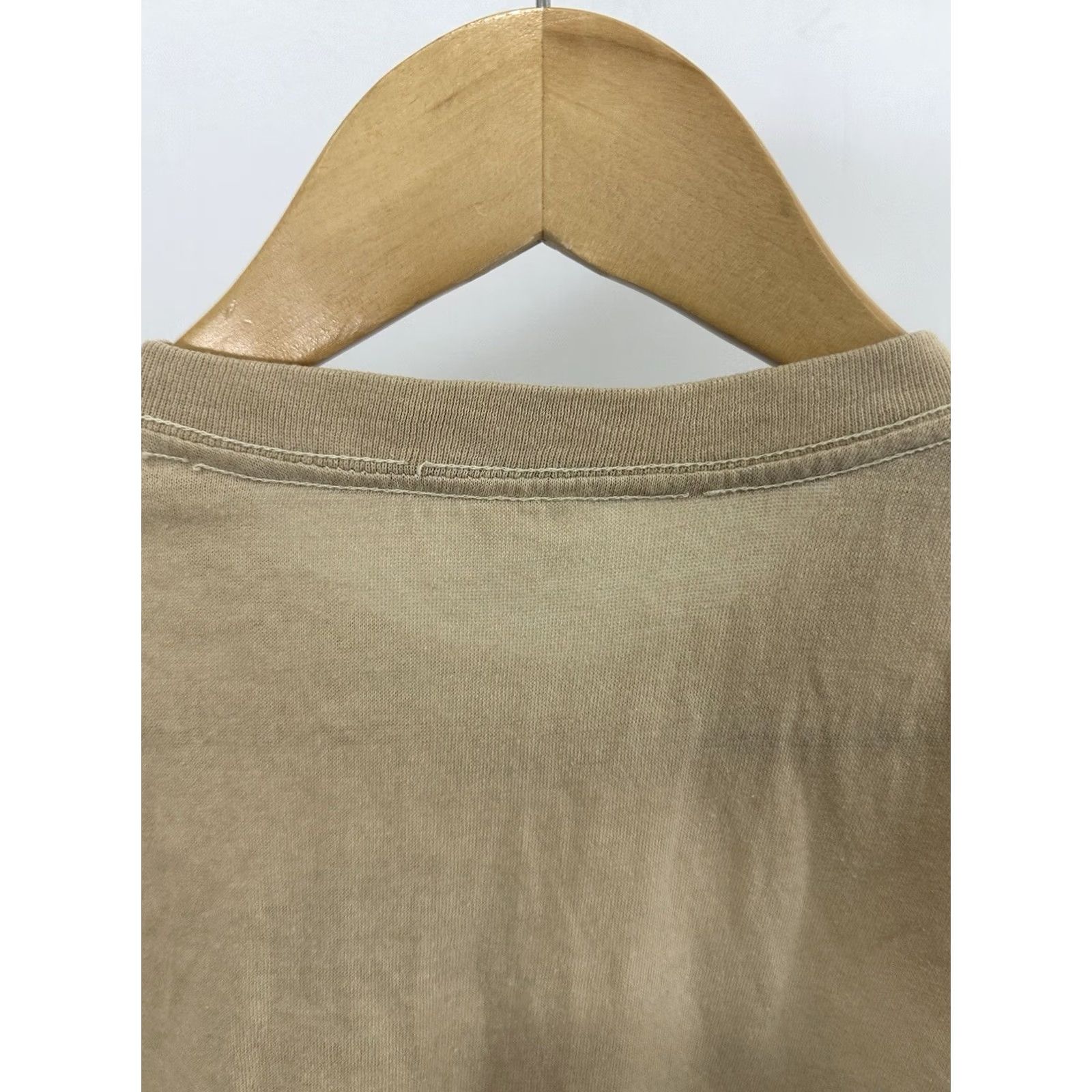 Vintage VINTAGE RARE 80s Dale Earnhardt #3 Wrangler Nascar Racing T-Shirt M Tan Nascar, Racing, 80s, PRAISE DALE Mens Shirt M Tan Size US M / EU 48-50 / 2 - 6 Thumbnail