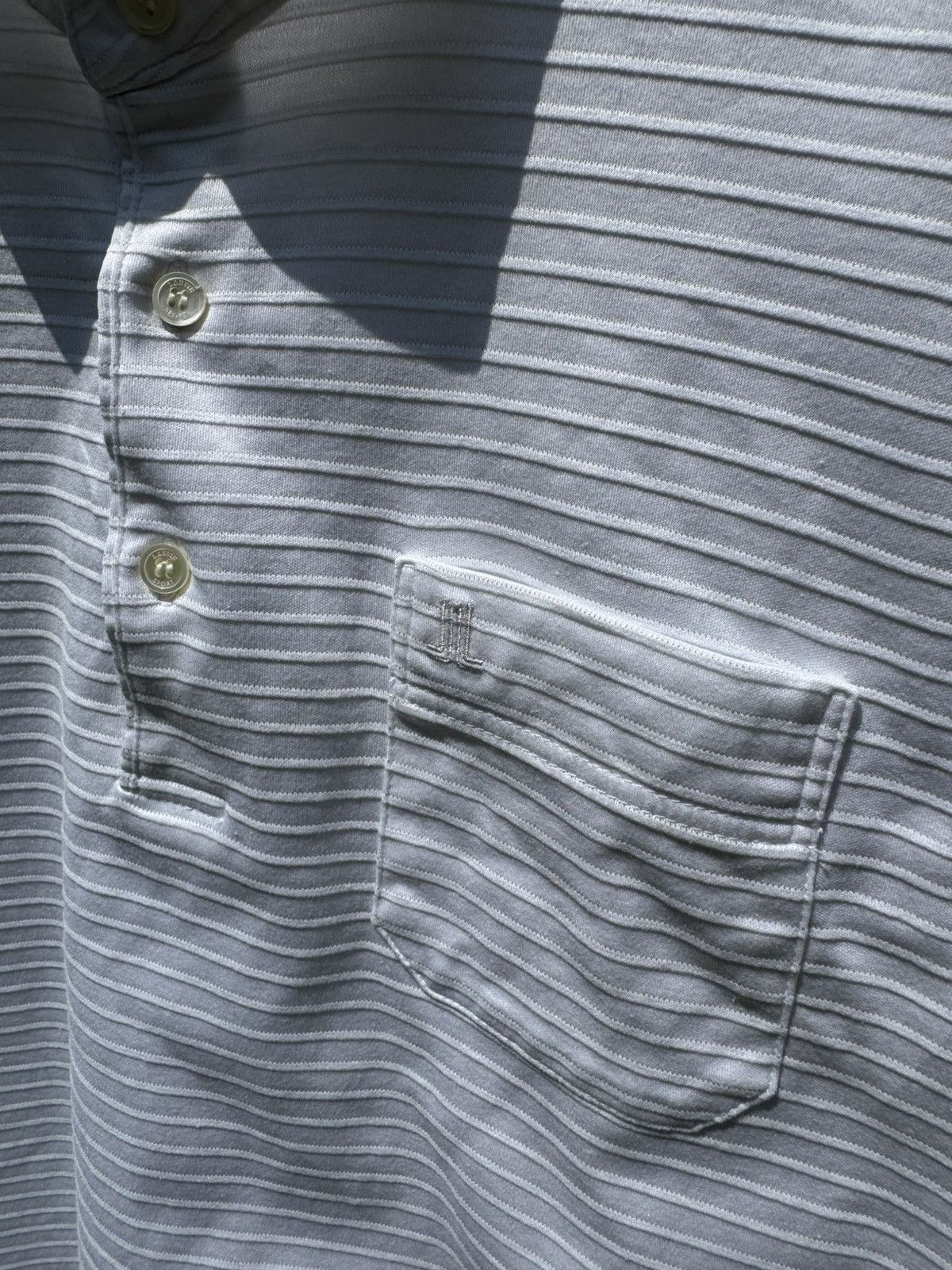 Vintage Vintage Lanvin Stripes Polo Tee Size US M / EU 48-50 / 2 - 8 Thumbnail