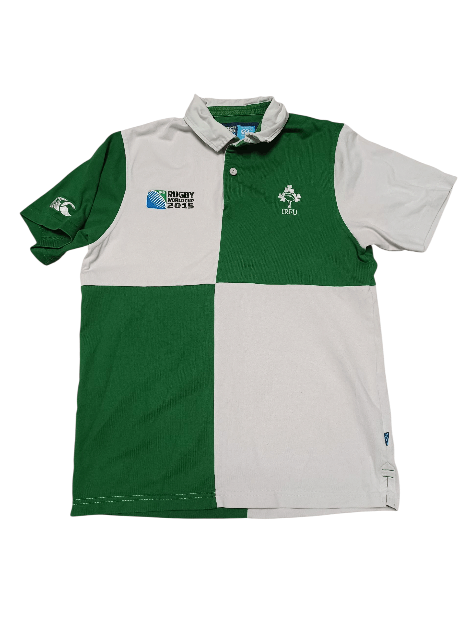 Canterbury of New Zealand IRELAND RUGBY VINTAGE CANTERBURY WORLD CUP POLO SHIRT Size US M / EU 48-50 / 2 - 1 Thumbnail