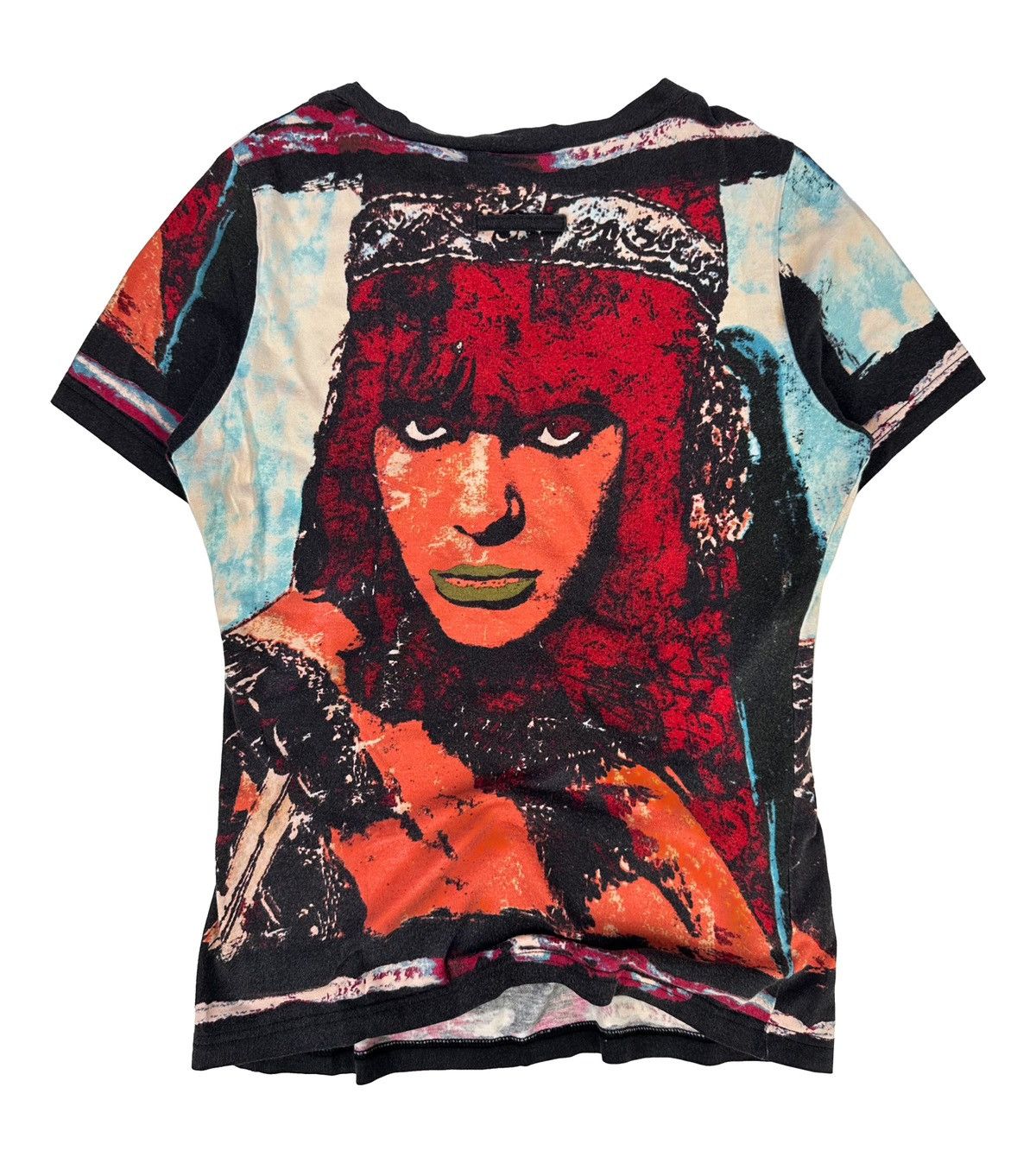 Jean Paul Gaultier 00s Jean Paul Gaultier ‘Face’ Tattoo Short Sleeve T-Shirt Size US M / EU 48-50 / 2 - 4 Thumbnail