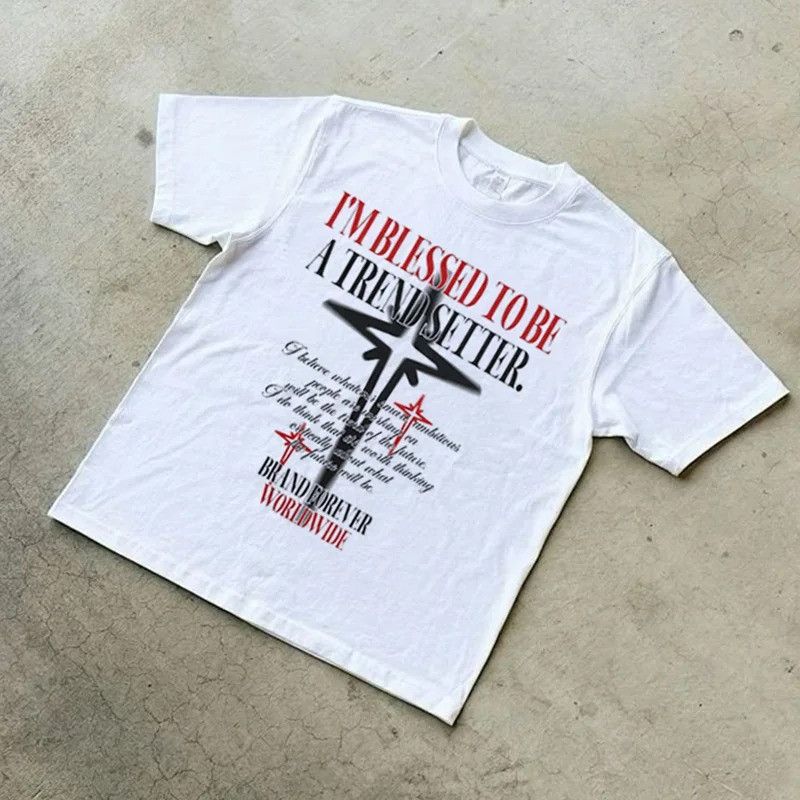 Other Aesthetic Letter Graphic T-Shirt Size US L / EU 52-54 / 3 - 1 Thumbnail