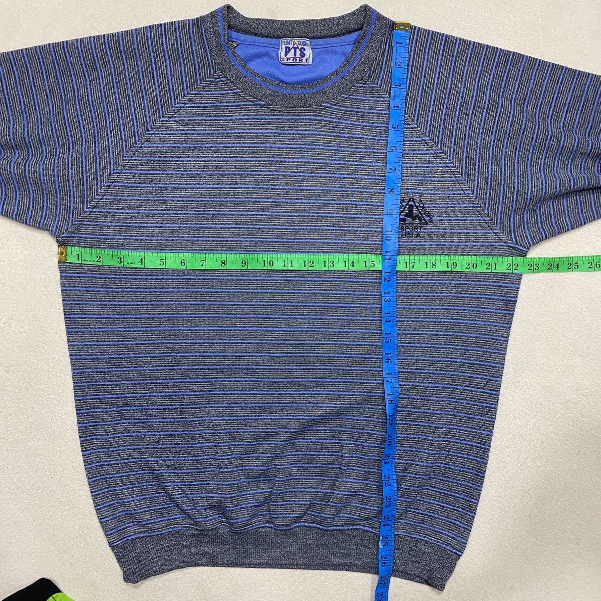 Vintage Vintage PLENTY TOUGH SPORT Striped Sweatshirt Size US M / EU 48-50 / 2 - 13 Thumbnail