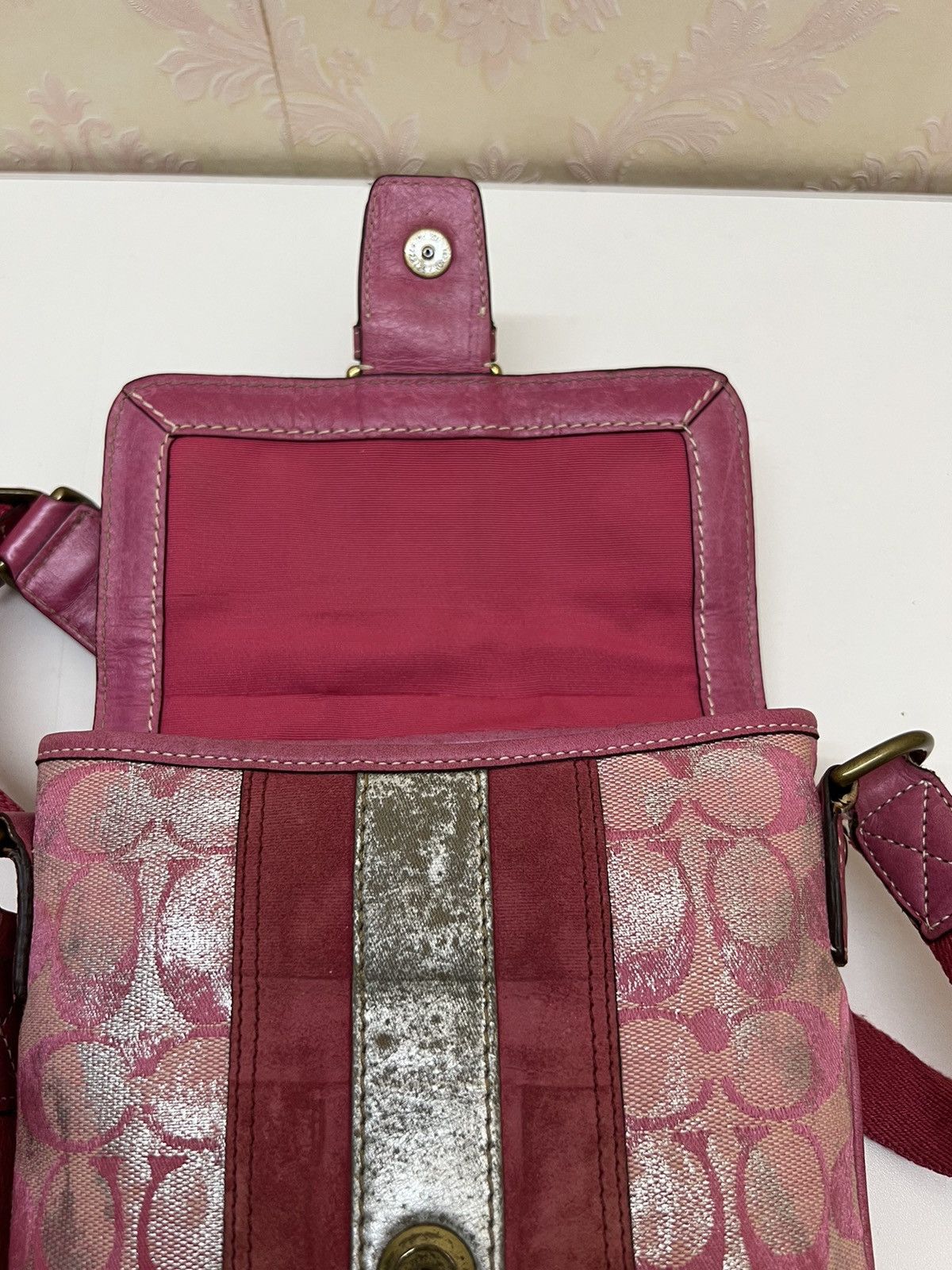 Coach Vintage Coach Fullprint Sling Bag Size ONE SIZE - 7 Thumbnail