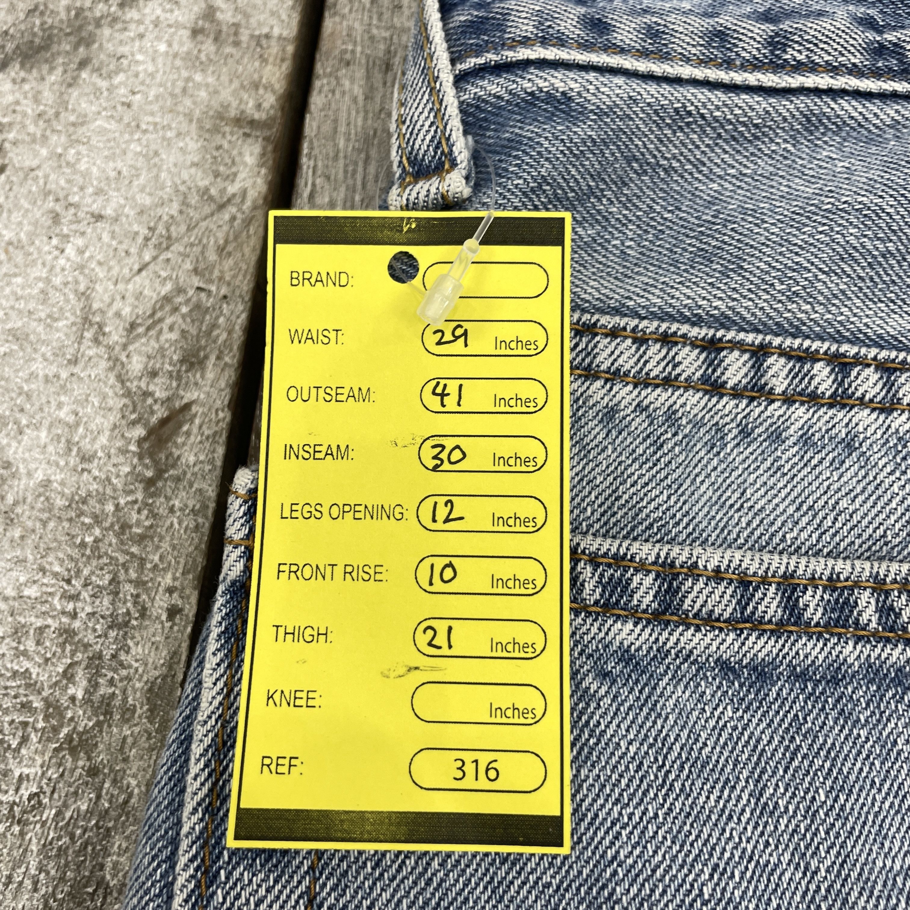 Levi's × Vintage Vintage Levi's Distressed Slim Fit Jeans - WC316 Size US 29 - 9 Thumbnail