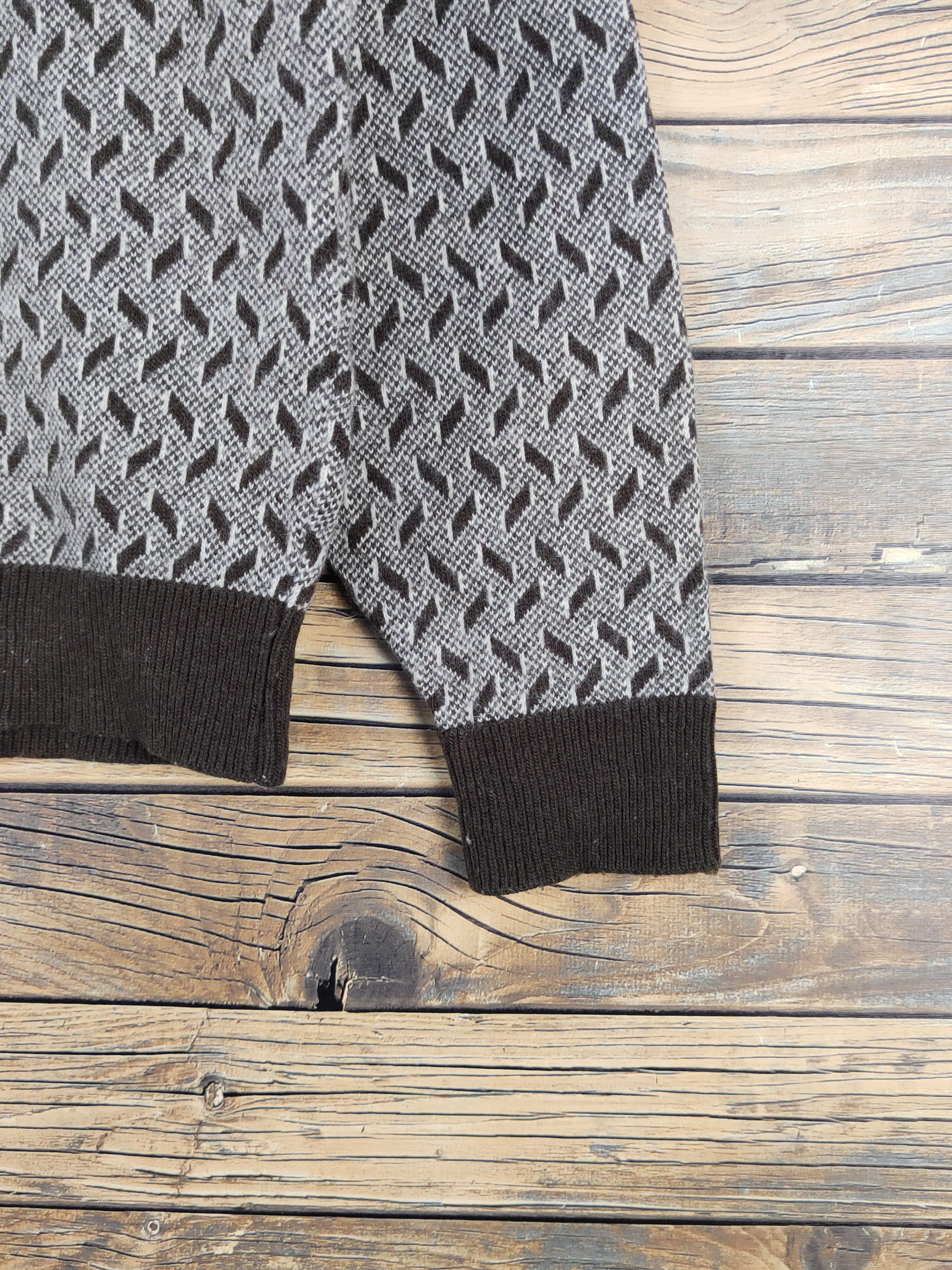 Homespun Knitwear × Japanese Brand × Vintage Cross Brown Knitwear vintage Sweatshirts #W1553 Size US S / EU 44-46 / 1 - 6 Thumbnail