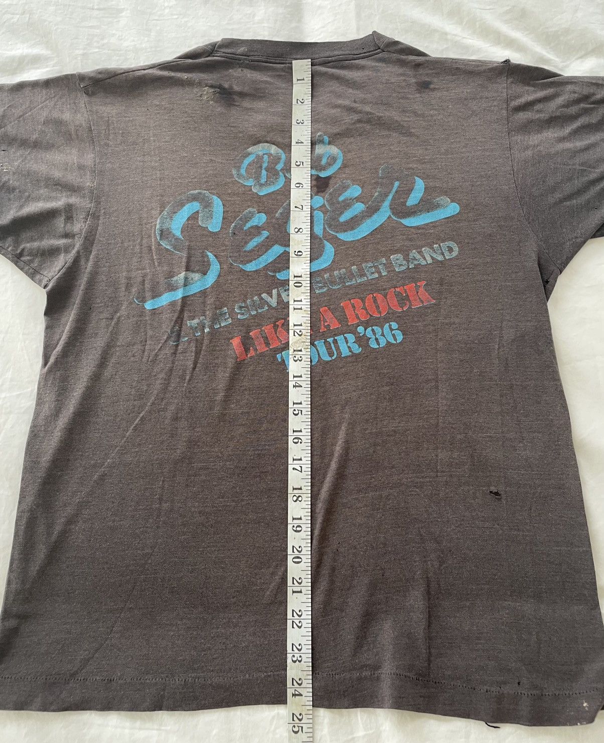 Other True Vintage Bob Seger Like a Rock Tour 1986 T-Shirt L Size US M / EU 48-50 / 2 - 10 Thumbnail