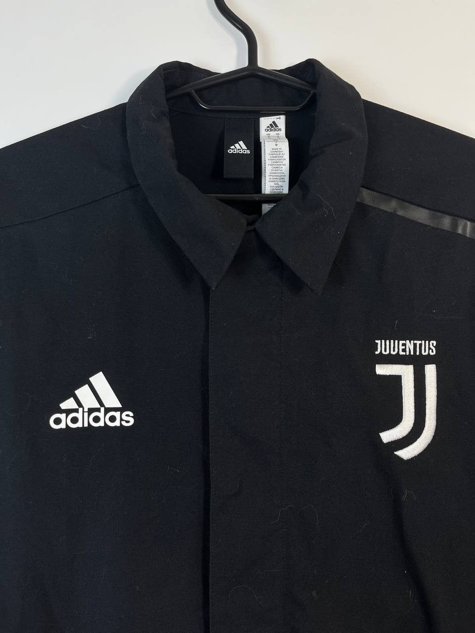 Adidas JUVENTUS ADIDAS JACKET 2017 BLACK FULL ZIP COAT CY8284 Sz S Size US S / EU 44-46 / 1 - 2 Thumbnail