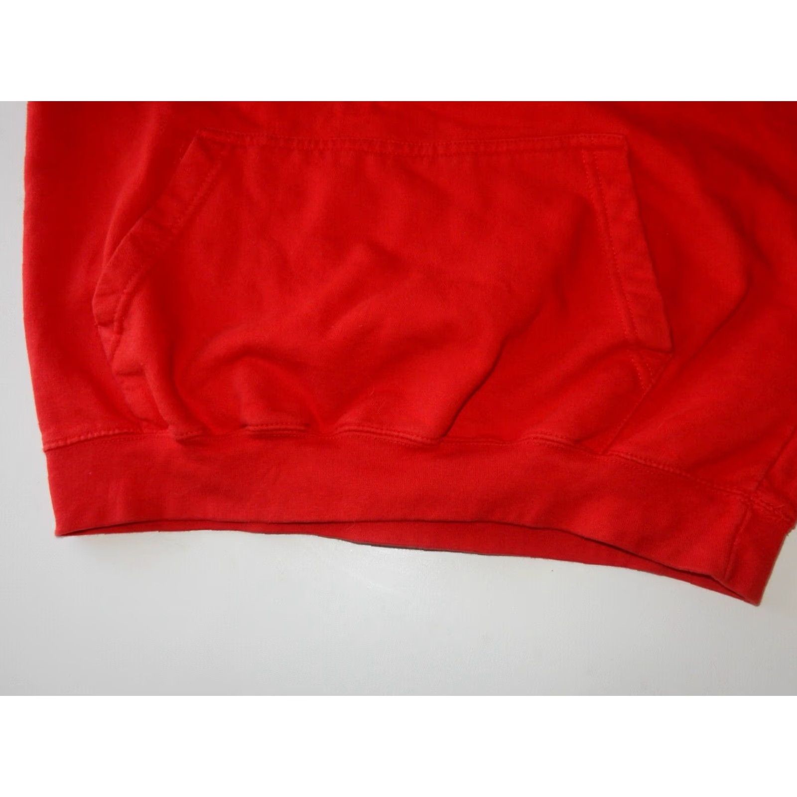 Ron Jon Surf Shop VINTAGE Ron Jon Surf Shop Men's Hooded Pullover Sweater Size L Red Size US L / EU 52-54 / 3 - 2 Thumbnail