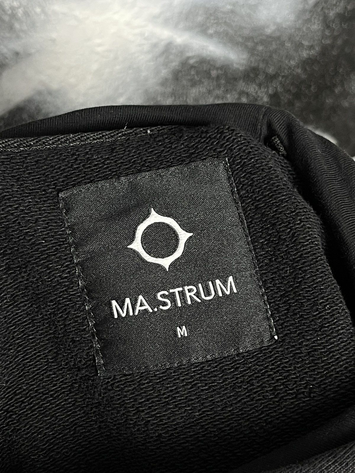 MA.STRUM Ma.Strum Box Logo Black Hoodie Men’s Size M Size US M / EU 48-50 / 2 - 12 Thumbnail