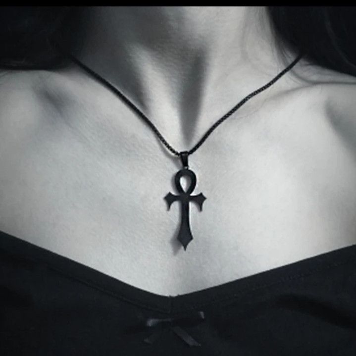 Kendrick Lamar × Vintage Gothic Egyptian Cross Necklace Size ONE SIZE - 2 Thumbnail