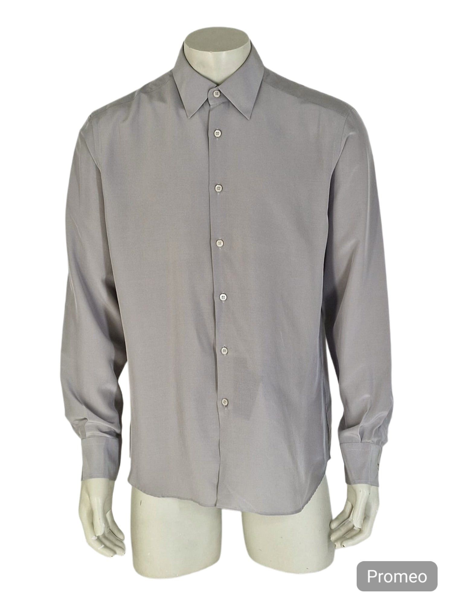 Prada PRADA SILK SHIRT SIZE 41 Size US L / EU 52-54 / 3 - 1 Thumbnail