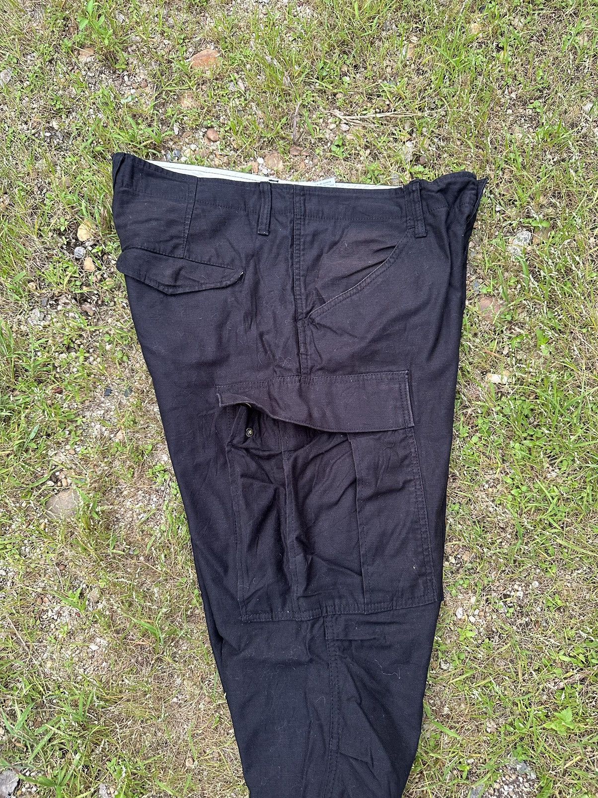 Hunter BACK NUMBER Japan Utility Tactical Big Pocket Cargo Pants Size US 34 / EU 50 - 14 Thumbnail