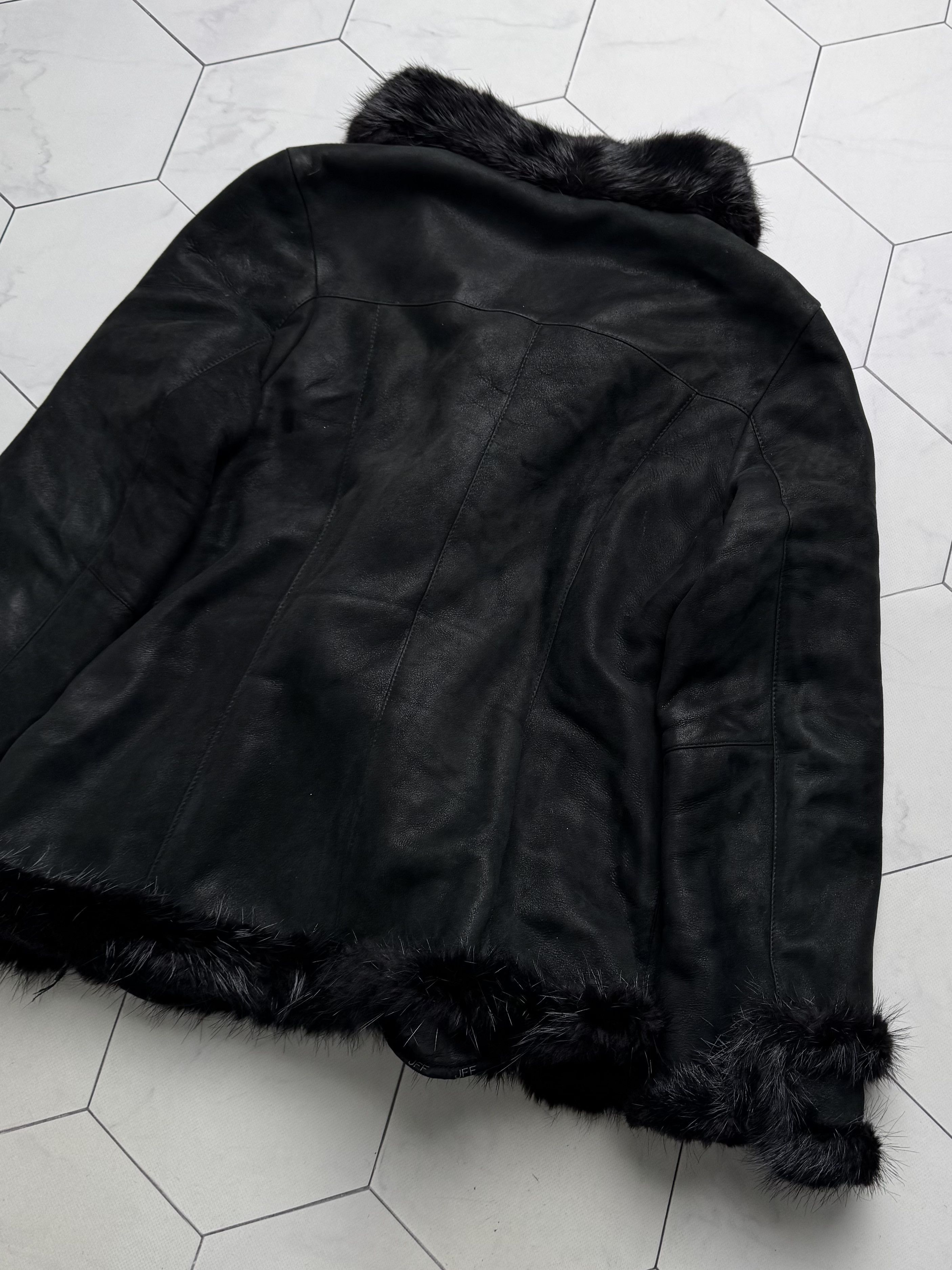 Vintage Vintage Real Shearling Coat (B550) Size M / US 6-8 / IT 42-44 - 16 Thumbnail