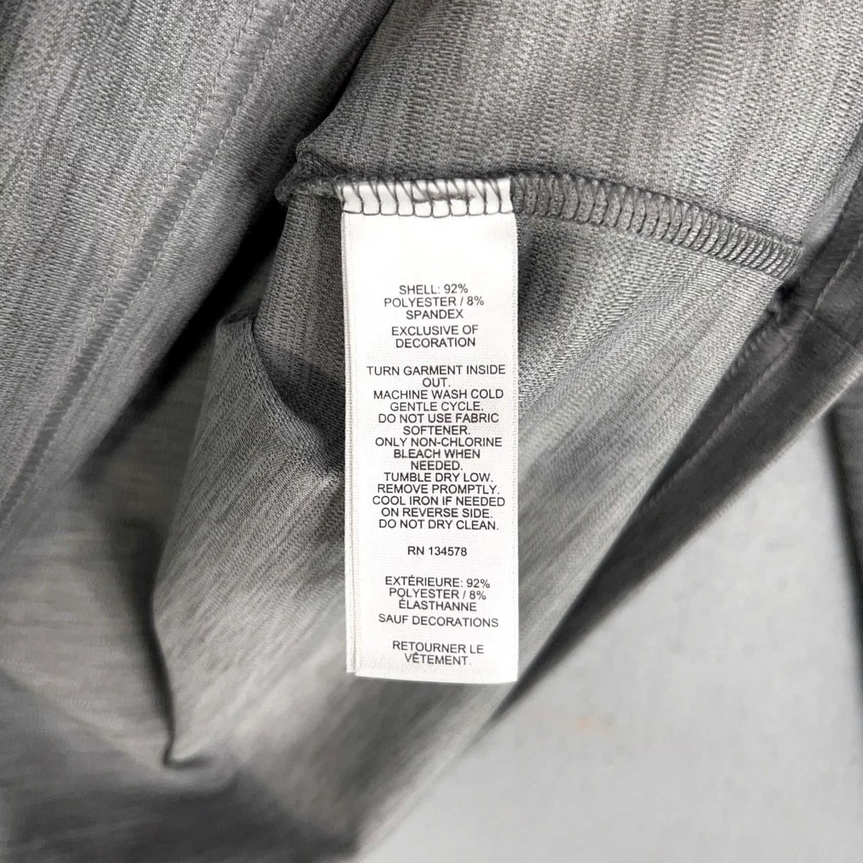 Vineyard Vines VINTAGE Vineyard Vines Pullover Shirt Mens Small Gray OTG On The Go Shep 1/4 Zip Sports Reg Mens Size US S / EU 44-46 / 1 - 5 Thumbnail