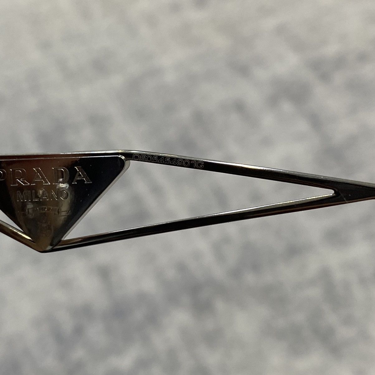Prada PRADA 0PR 57YS 1BC5D1 Grey Gradient Silver Size ONE SIZE - 7 Thumbnail