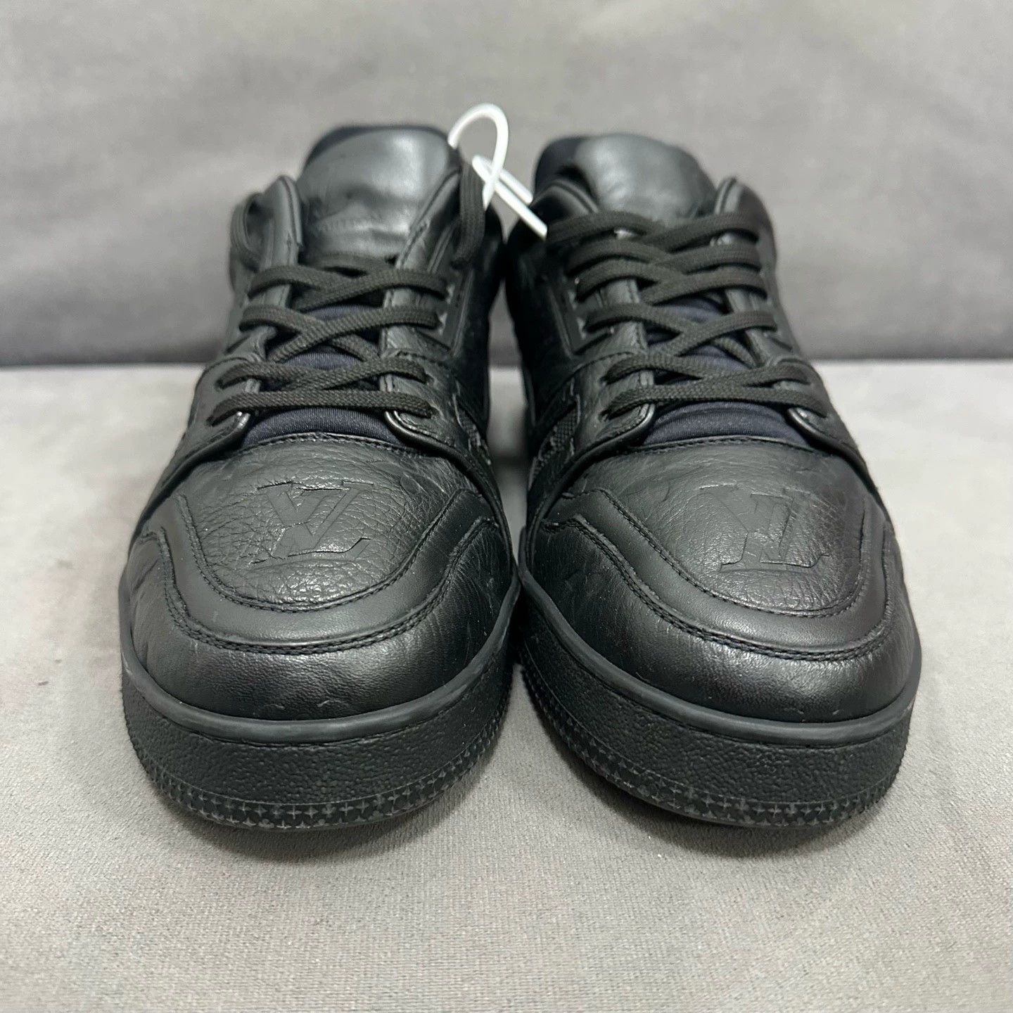 Louis Vuitton Size 40/LV Trainer, Pure Black/S5379/Casual Shoes Size US 7 / EU 40 - 3 Thumbnail