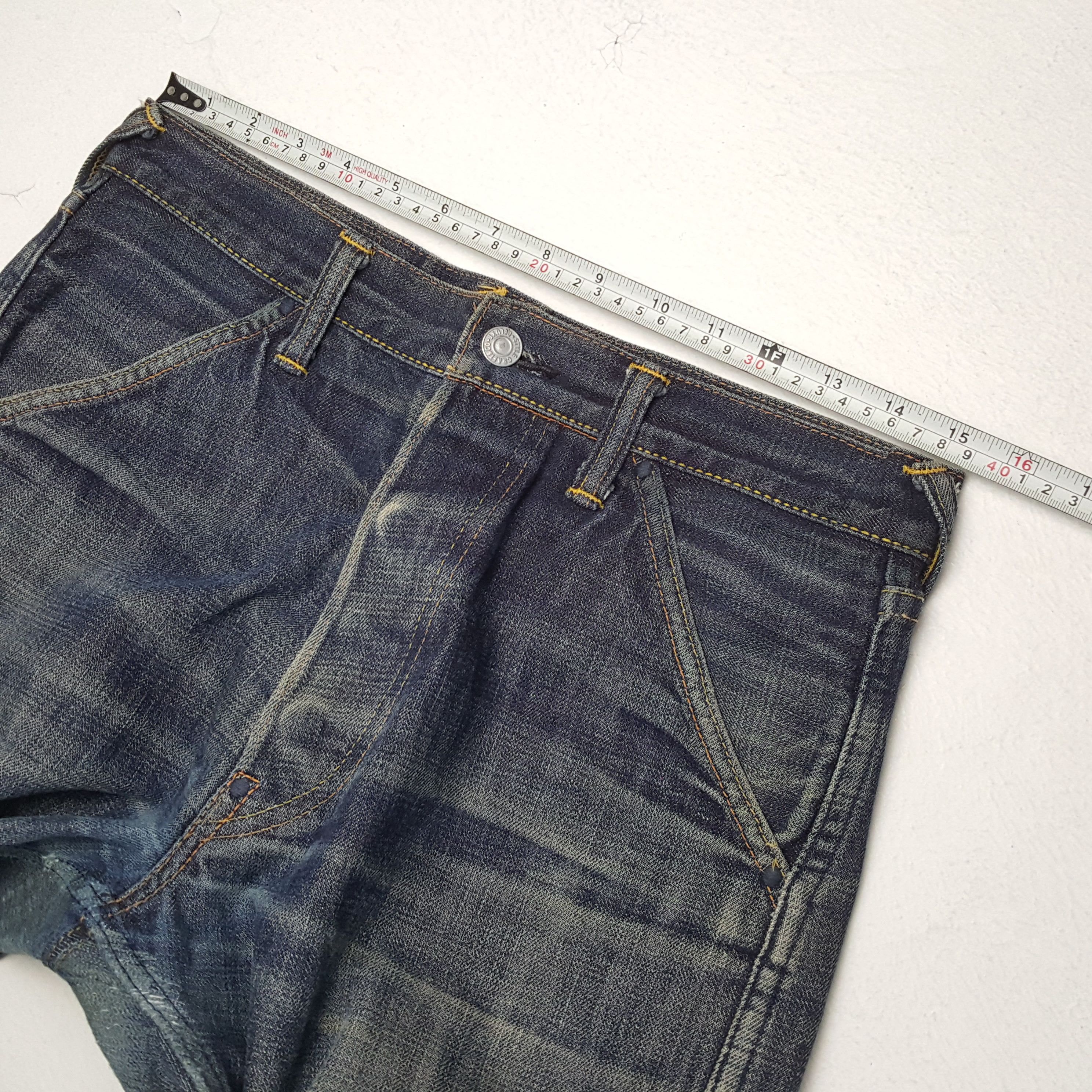 Evisu EVISU Japanese Brand Streetwear Style Custom Daicock Jeans Size US 30 / EU 46 - 7 Thumbnail