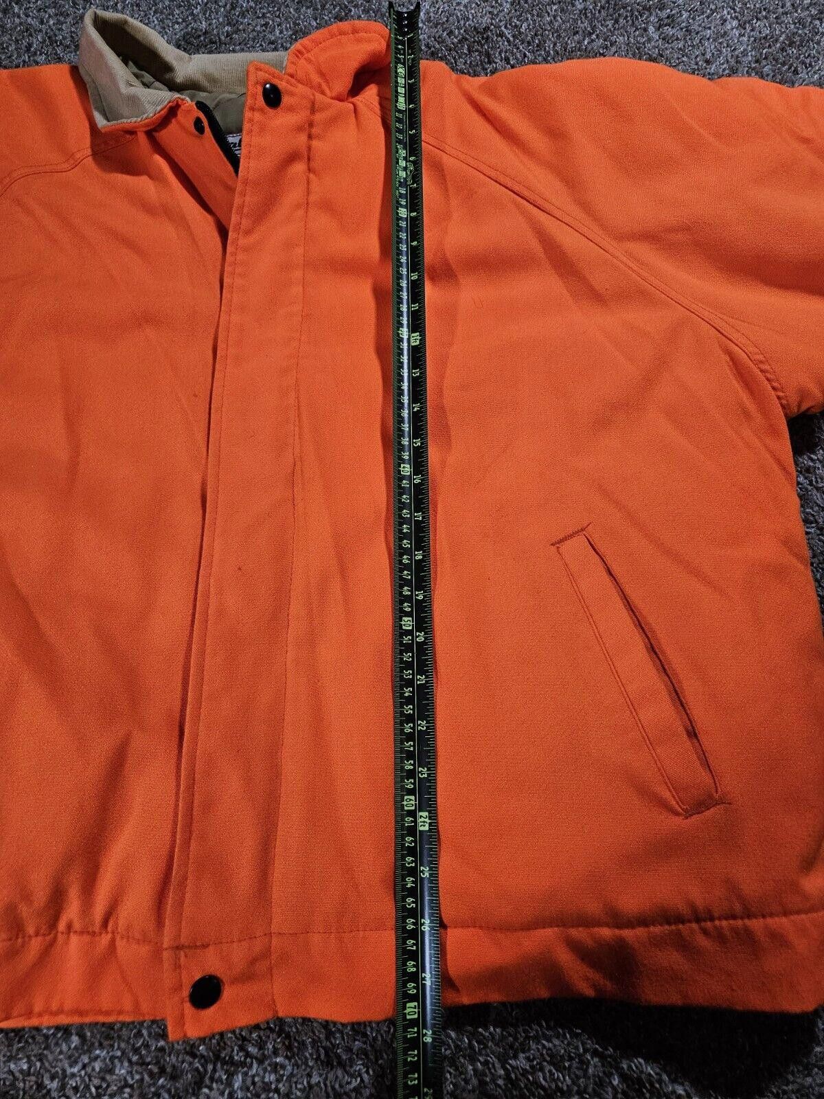Walls vtg Walls Blizzard-Pruf USA APPROX 2XL Orange Hunting Jacket Size ONE SIZE - 5 Thumbnail