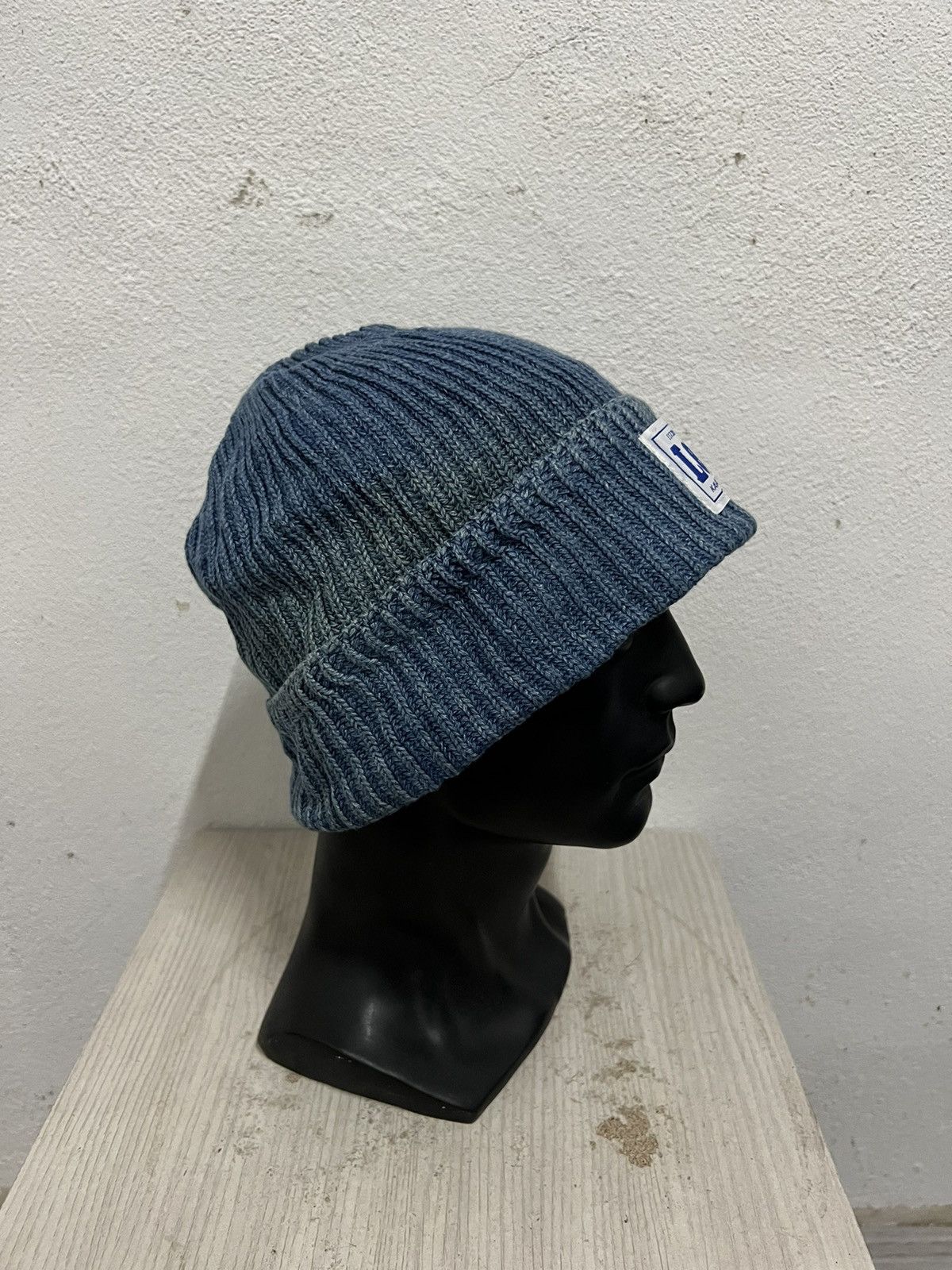 Lee × Vintage Vintage Lee Big Logo Beanie Hat Size ONE SIZE - 4 Thumbnail