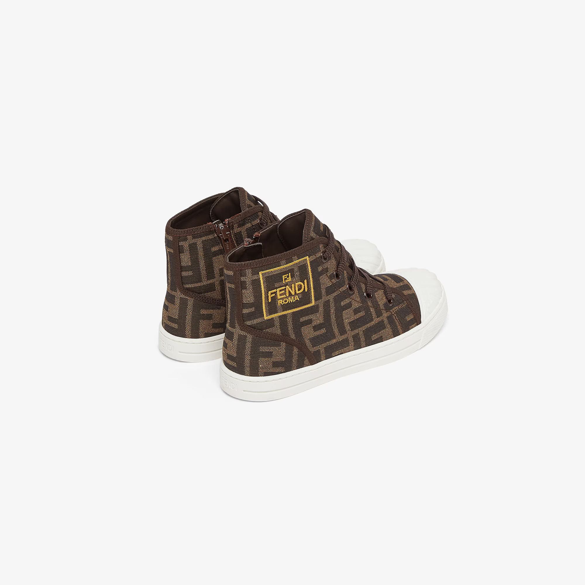 Fendi o1loc1c0824 Sneaker in Brown Size US 8 / IT 38 - 3 Thumbnail