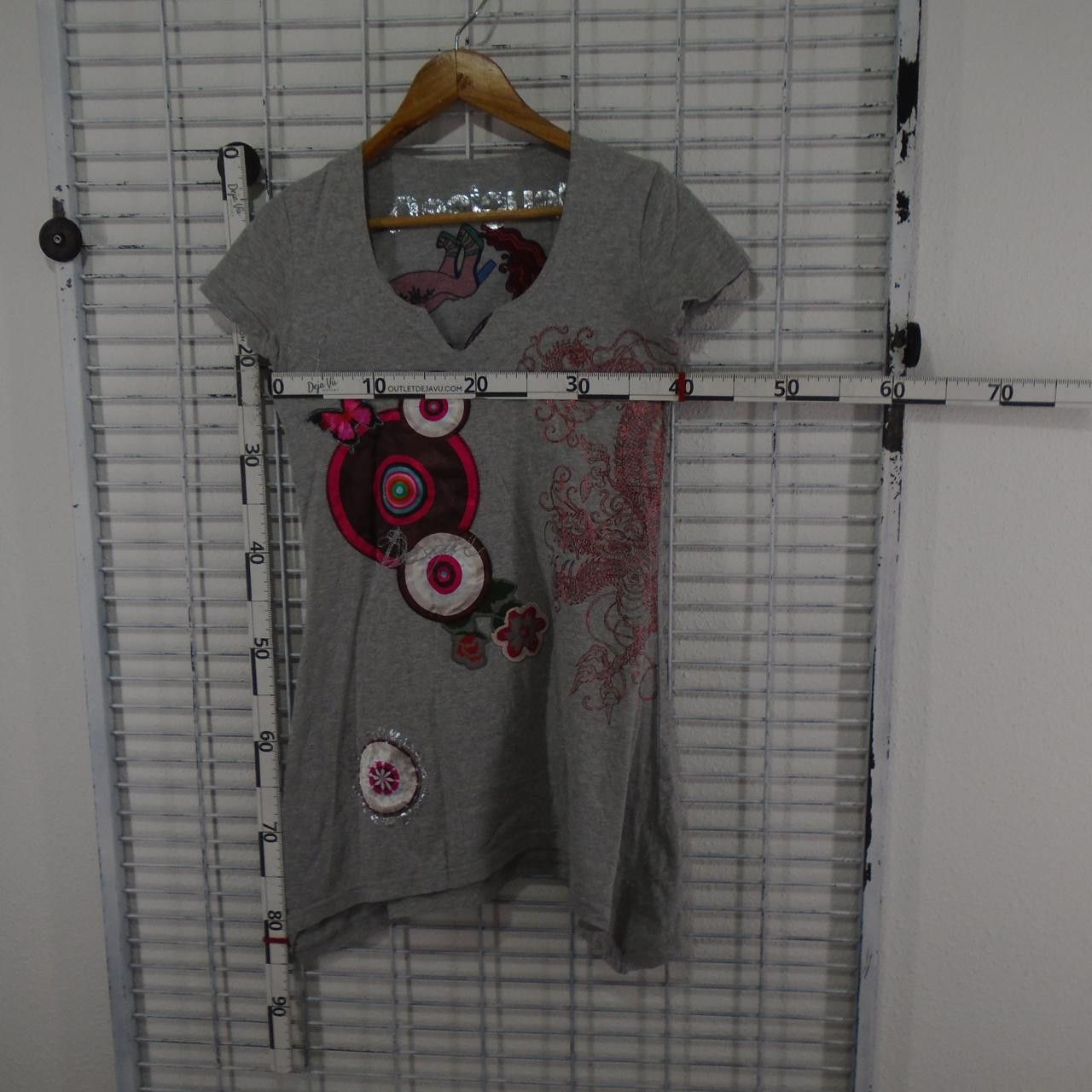 Desigual Women's T-Shirt Desigual Size S / US 4 / IT 40 - 10 Thumbnail