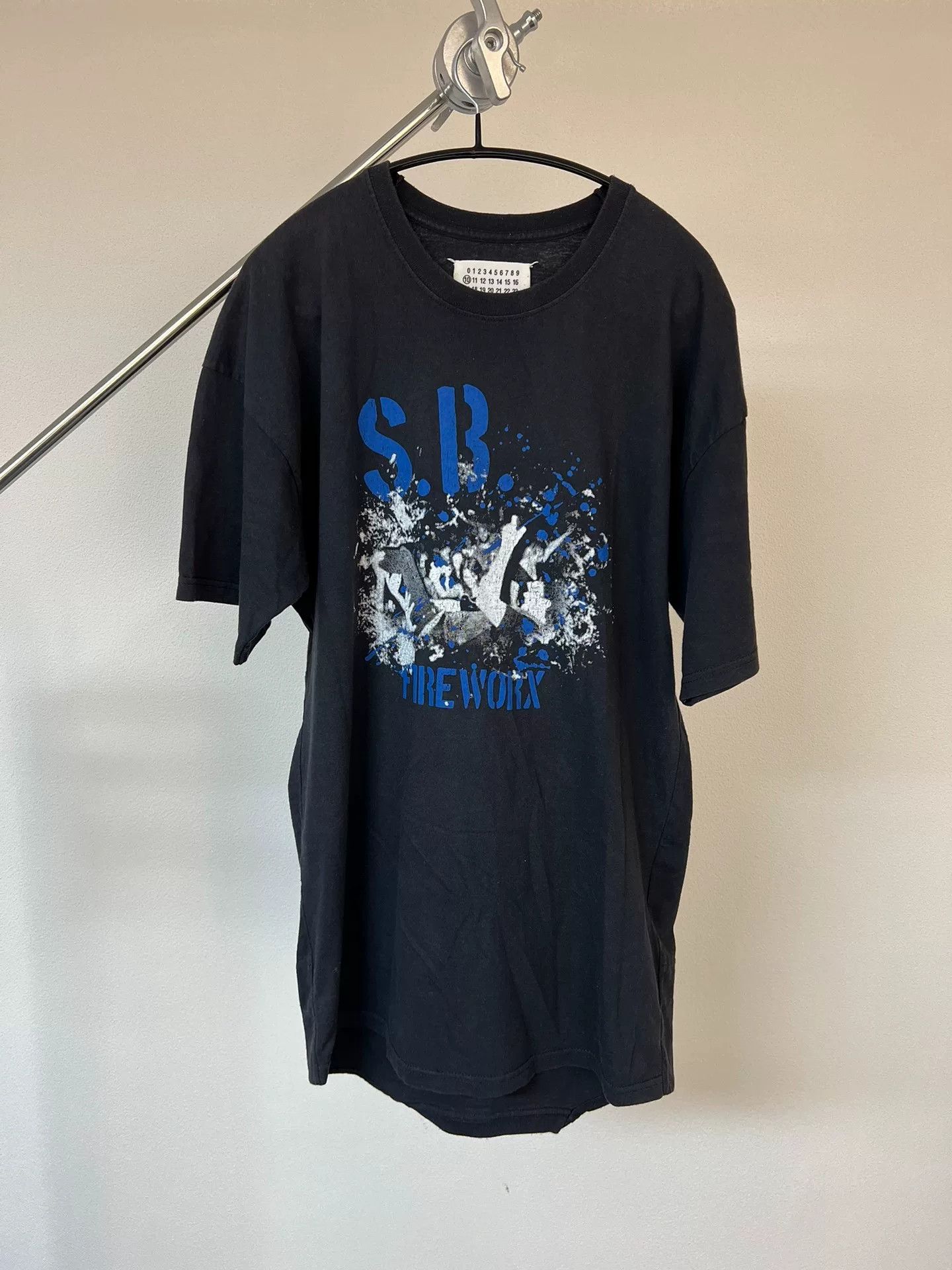 Maison Margiela Maison Margiela Short Sleeve Color Block Tee Size US L / EU 52-54 / 3 - 1 Thumbnail