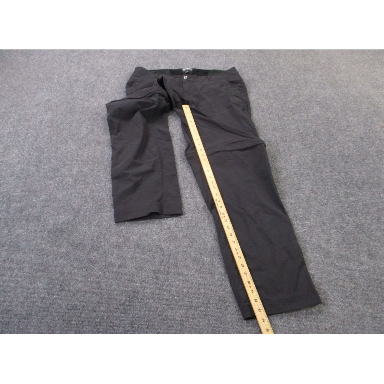 Marmot VINTAGE Marmot Pants Mens 38 X 34 Black Outdoors Snow Ski Hiking Tech Work Convertible Pants Size US 40 / EU 56 - 3 Thumbnail
