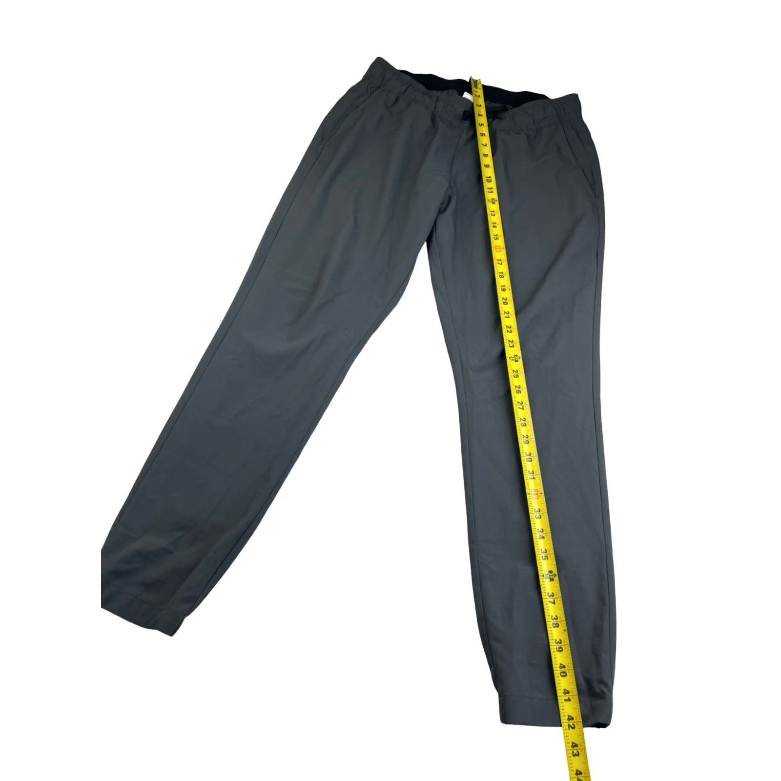 TravisMathew Travis Mathew Men's Workout Track Pants Drawstring Stretch Waist Gray Large Size US 33 - 7 Thumbnail